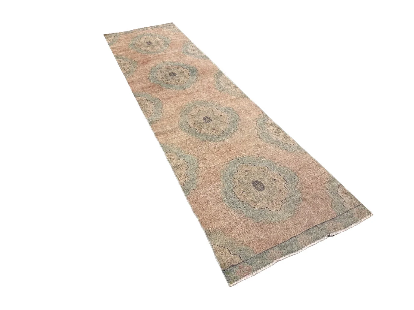 Vintage Turkish Runner | 3'1" X 11'1" - photo 4