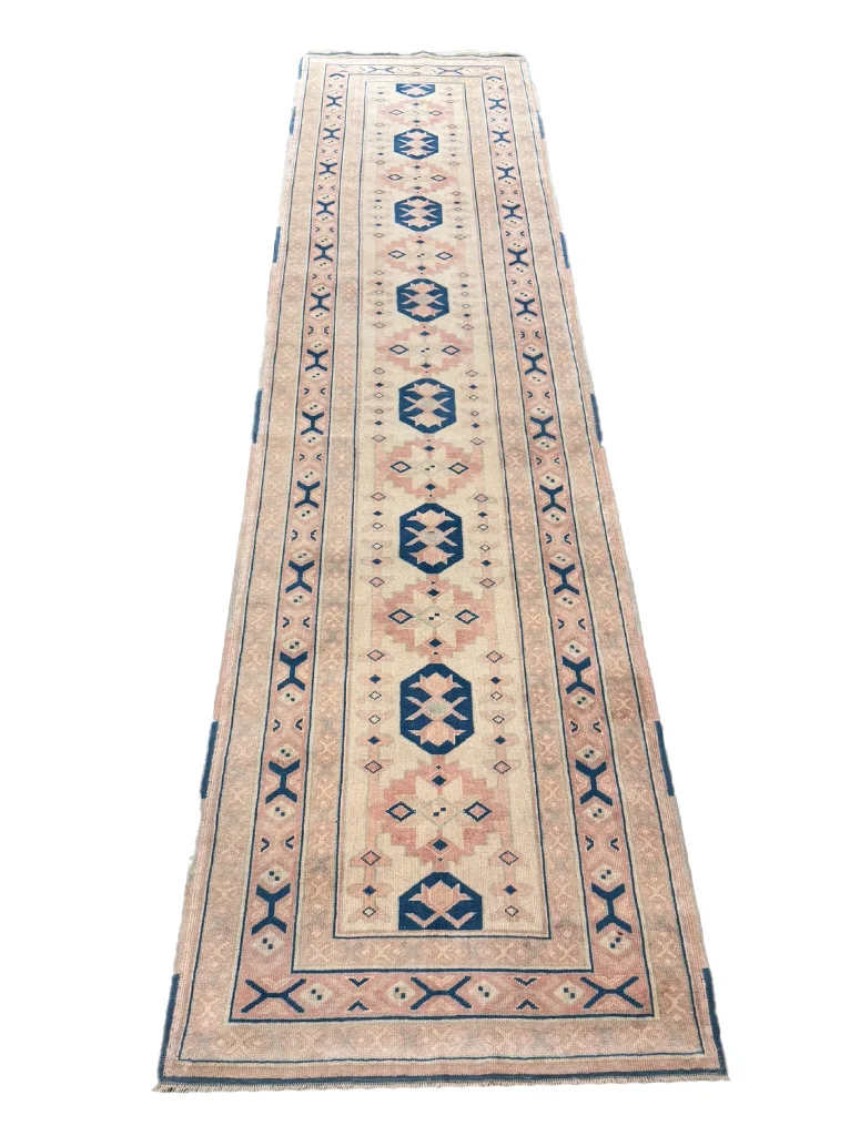 Vintage Turkish Runner | 2'9" X 9'9" - photo 2
