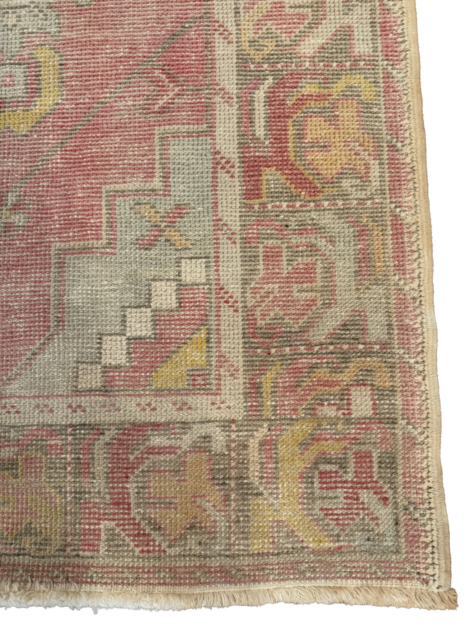 Vintage Turkish Oushak | 3' x 9'7" - photo 5