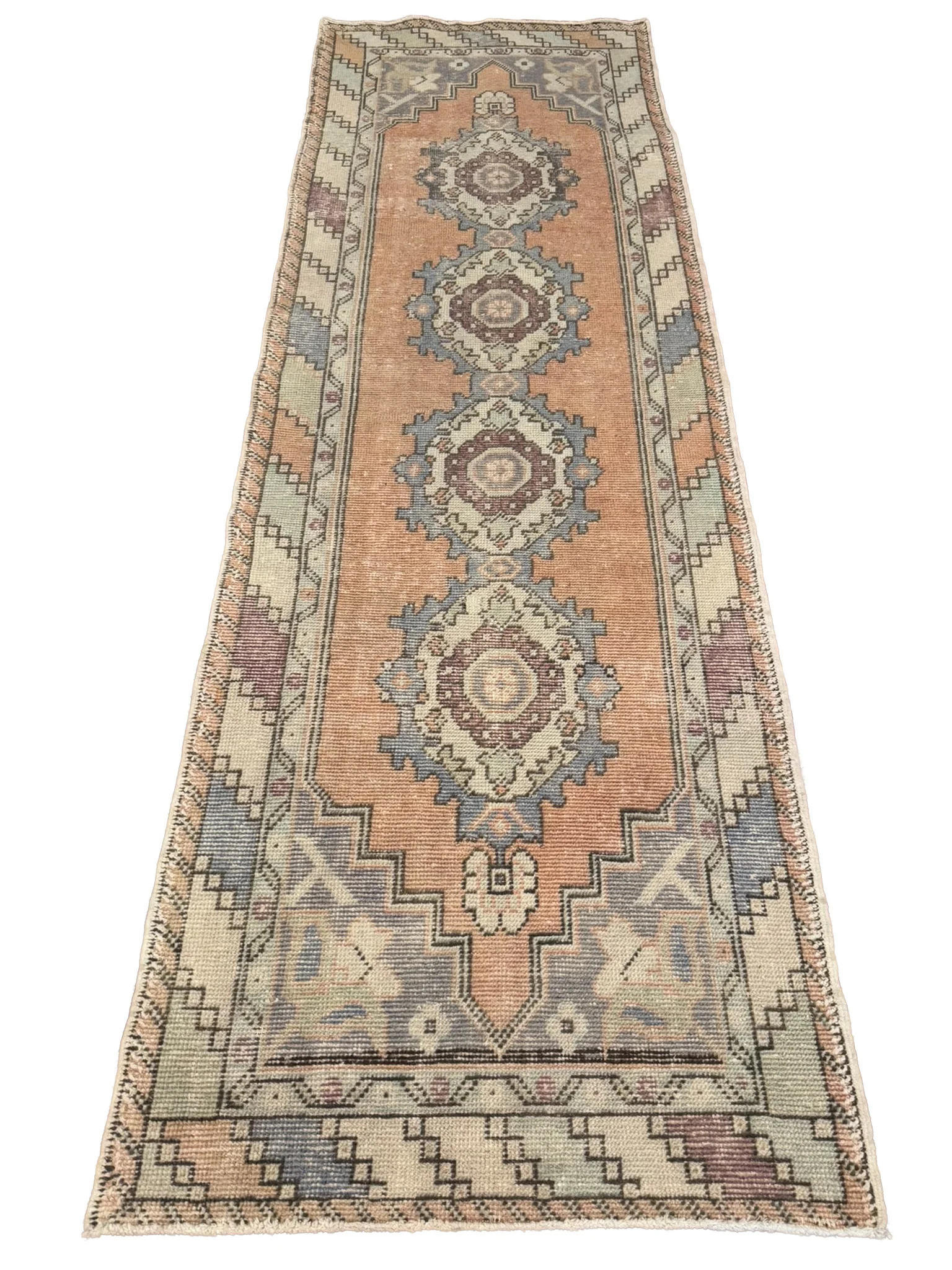 Vintage Turkish Runner | 3' x 9'2" - photo 2