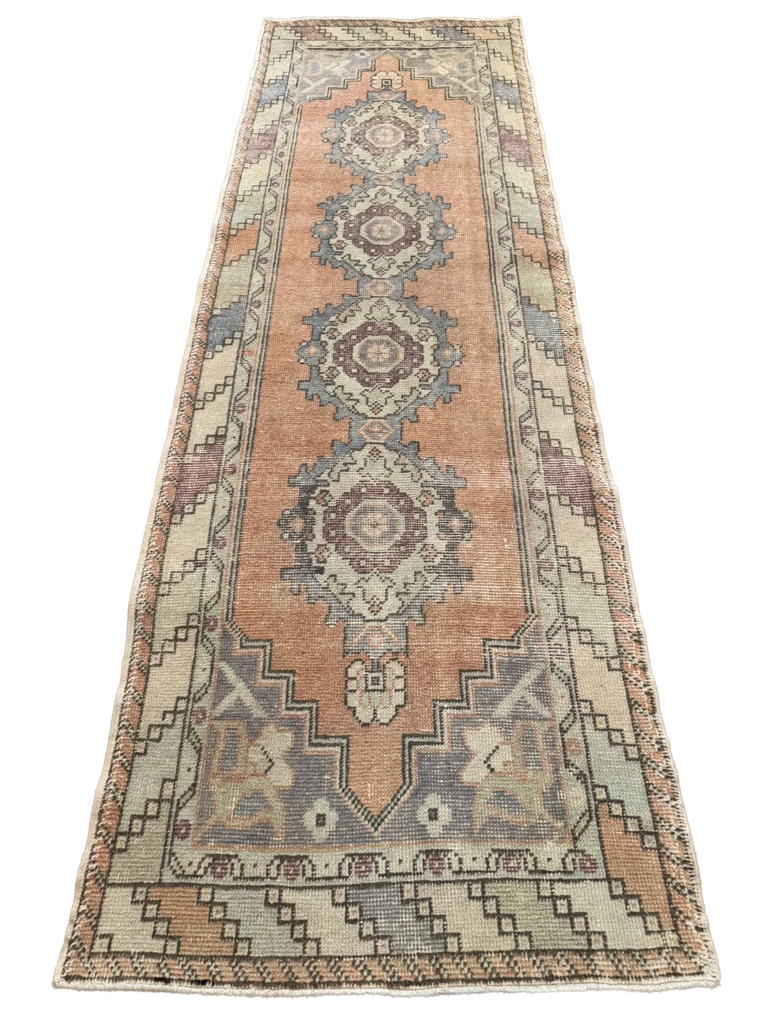 Vintage Turkish Runner | 3' x 9'2" - photo 3