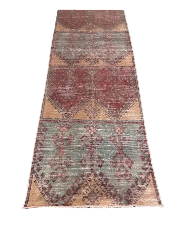 Vintage Turkish Runner | 3'5" X 10'8" - photo 3