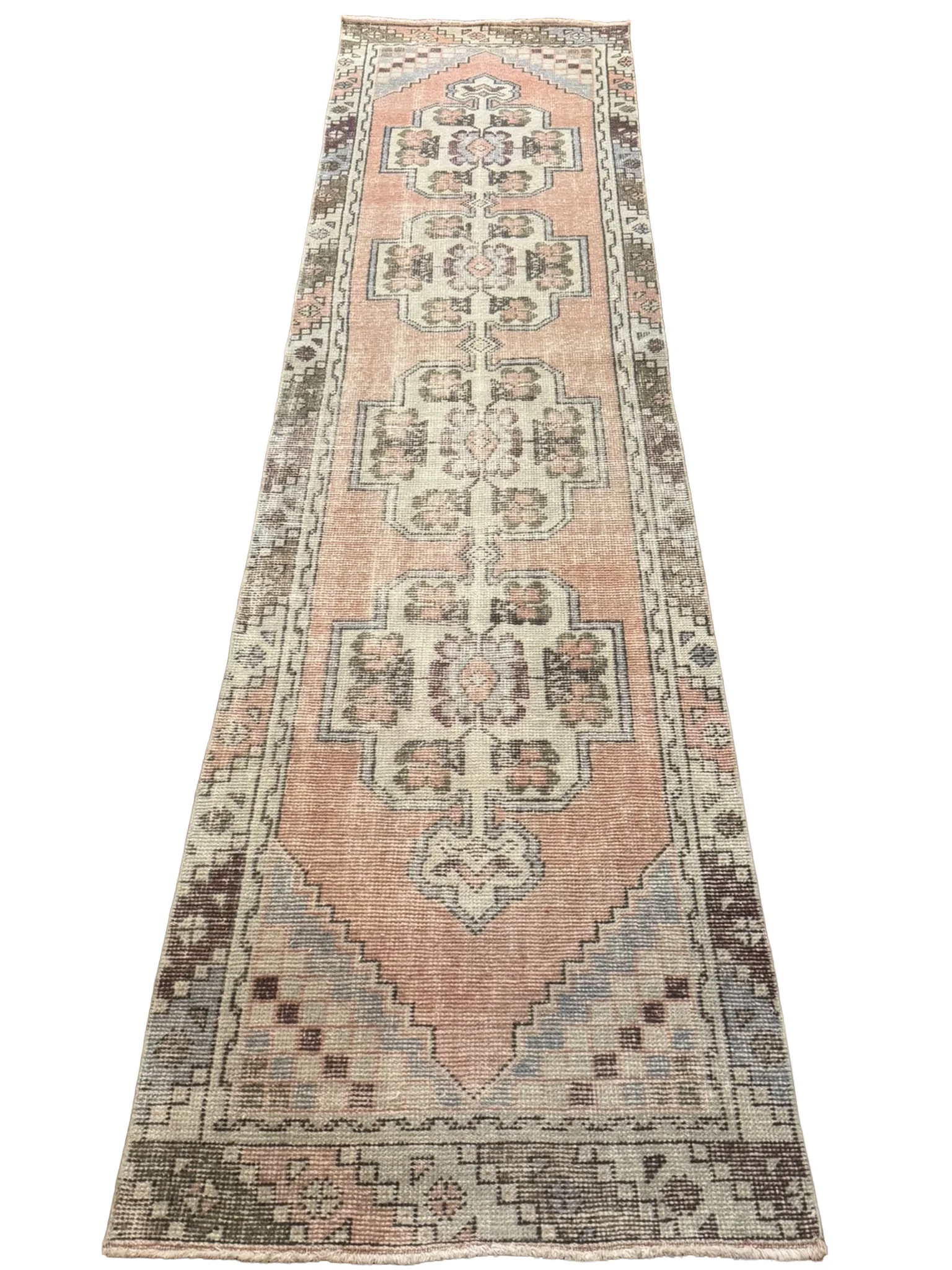 Vintage Turkish Runner | 2'7" X 10' - photo 3