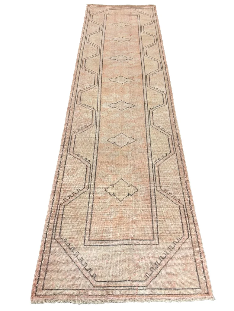 Vintage Turkish Runner | 2'7" X 9'4" - photo 2