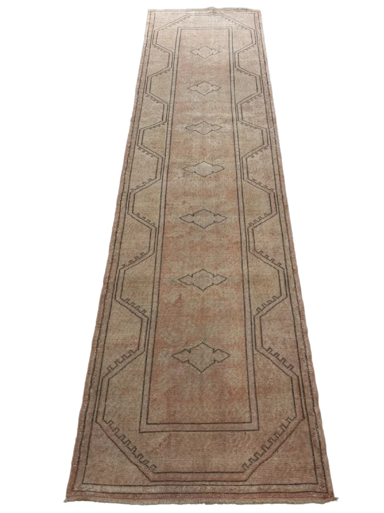 Vintage Turkish Runner | 2'7" X 9'4" - photo 3