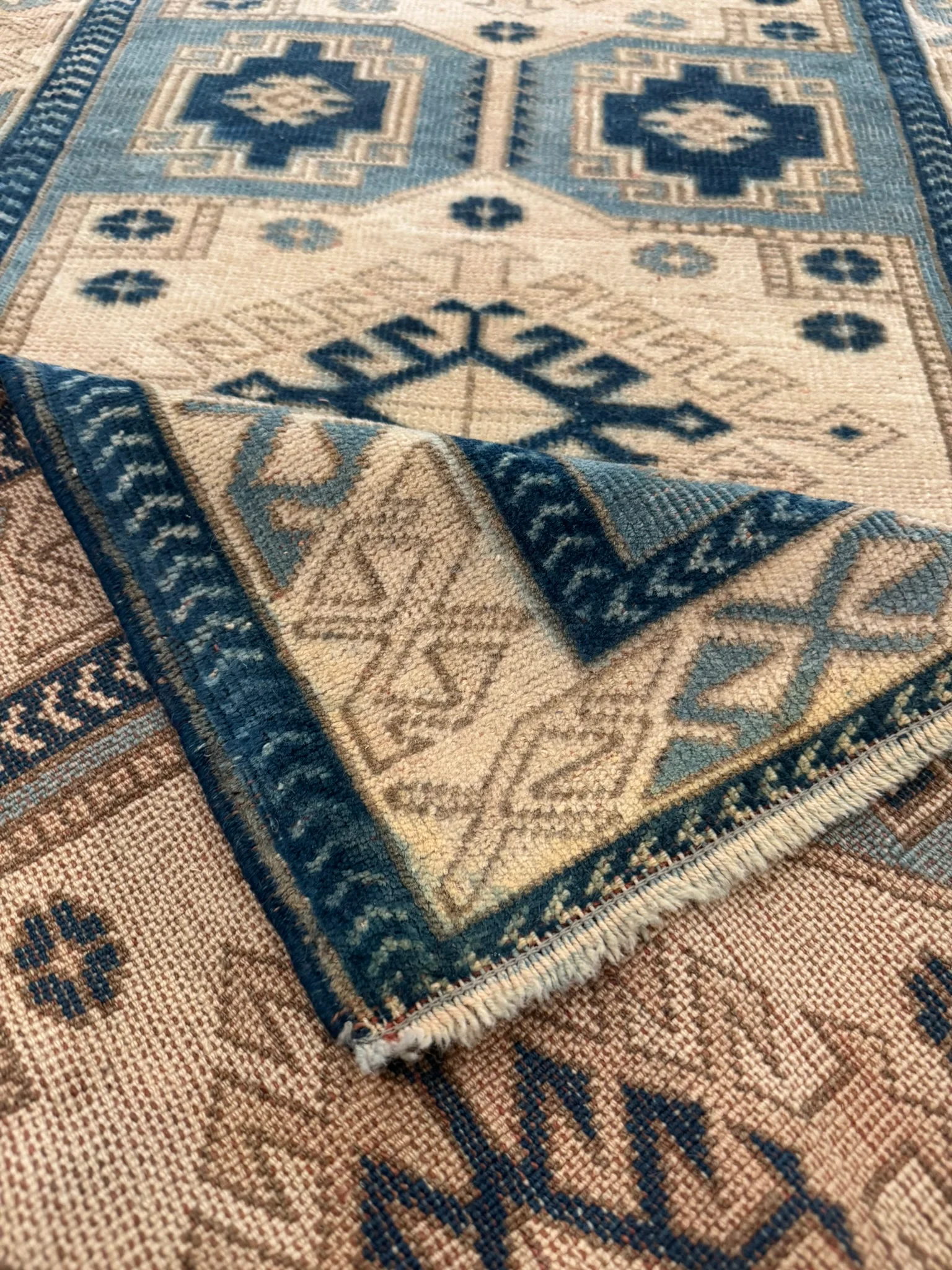 Vintage Oushak Runner | 2'7" x 12'2" - photo 7
