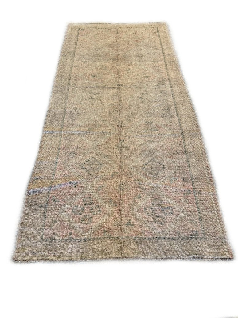 Vintage Turkish Rug | 4'11" X 10'9" - photo 2