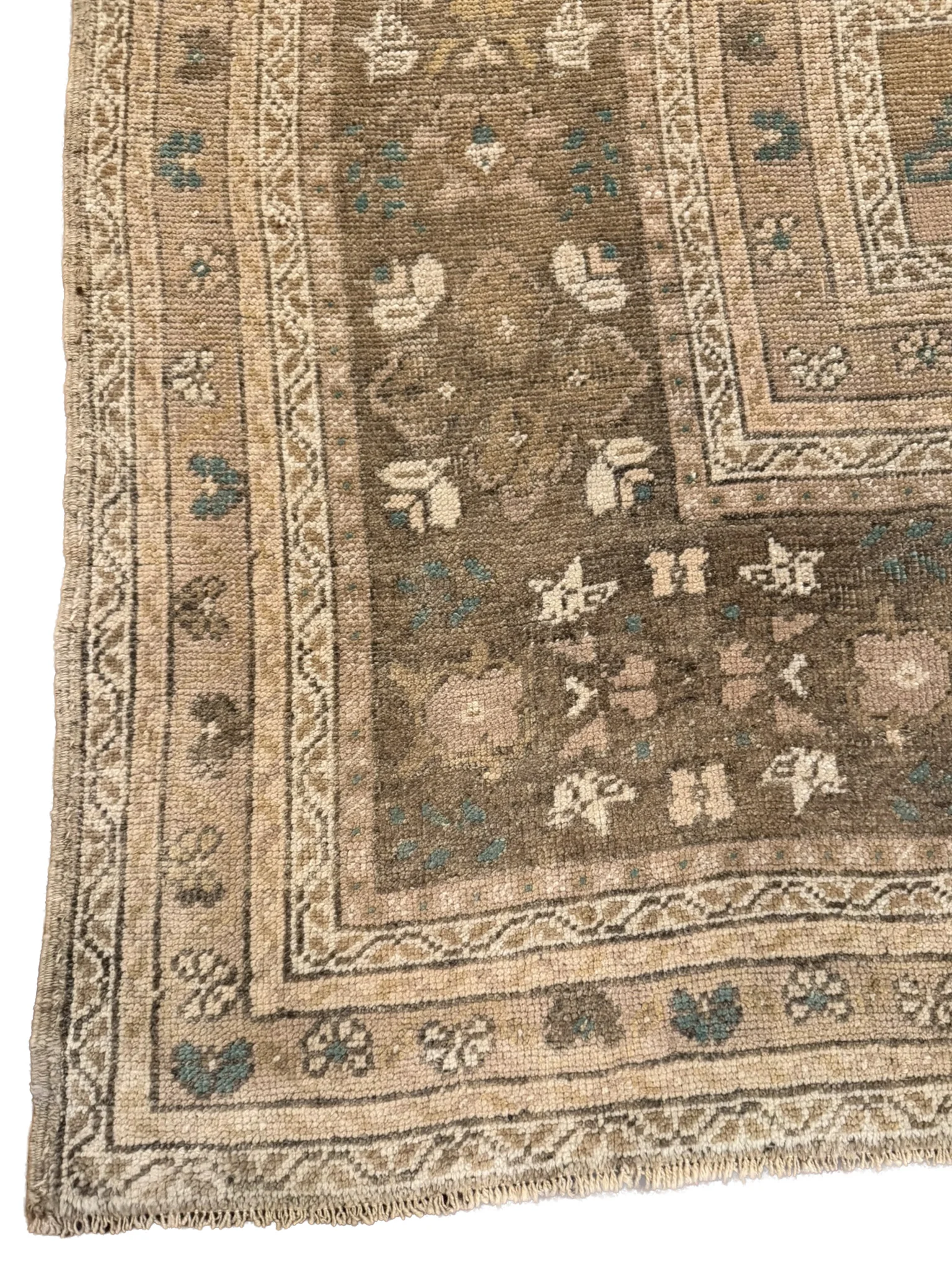 Vintage Oushak Rug | 7'8" x 12'10" - photo 9
