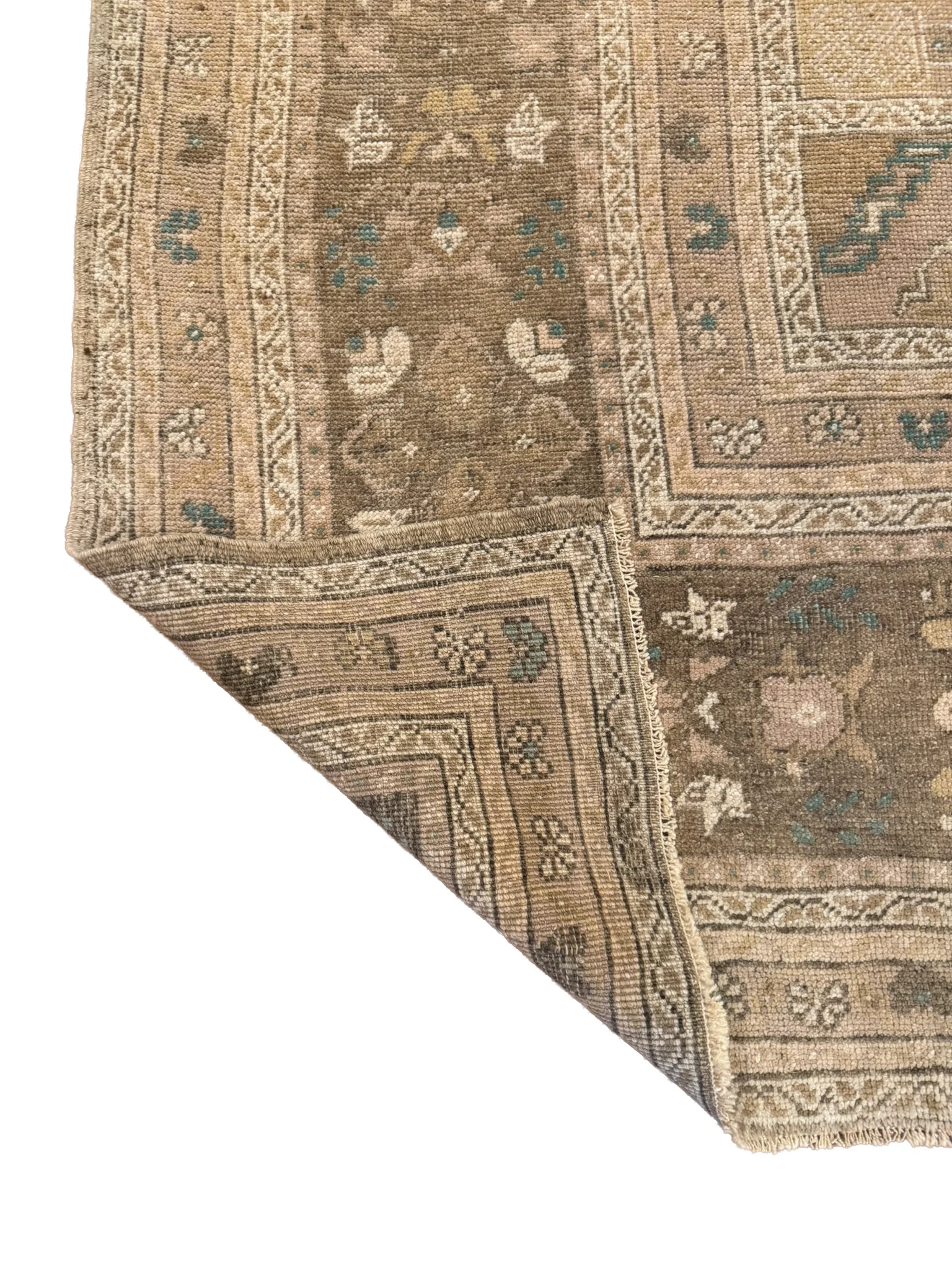 Vintage Oushak Rug | 7'8" x 12'10" - photo 10