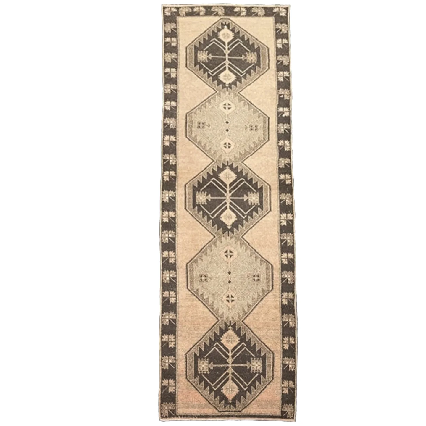 Vintage Oushak Runner | 4' X 15'9"