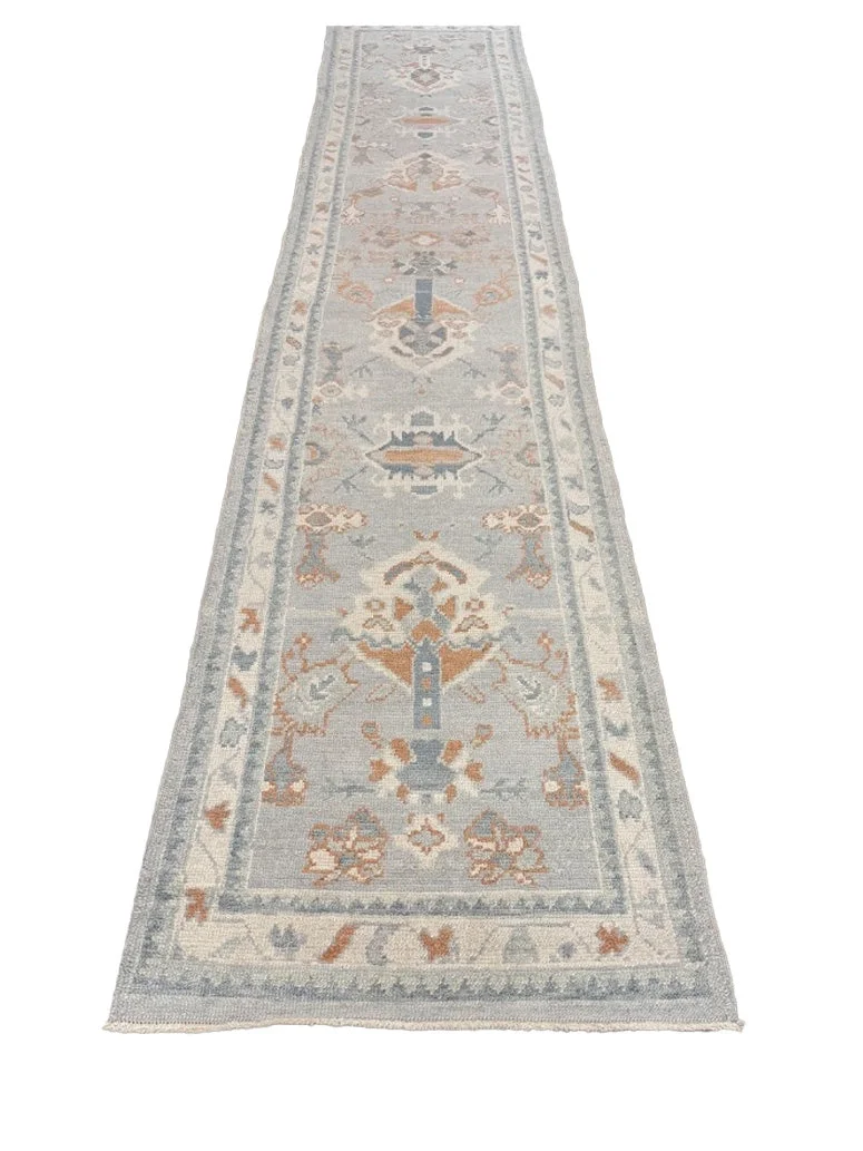 Oushak Runner | 3' X 15'7" - photo 2