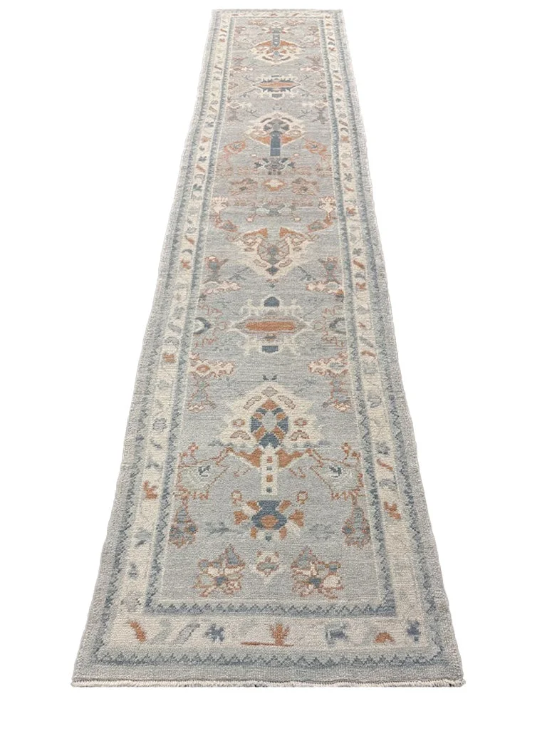 Oushak Runner | 3' X 15'7" - photo 3