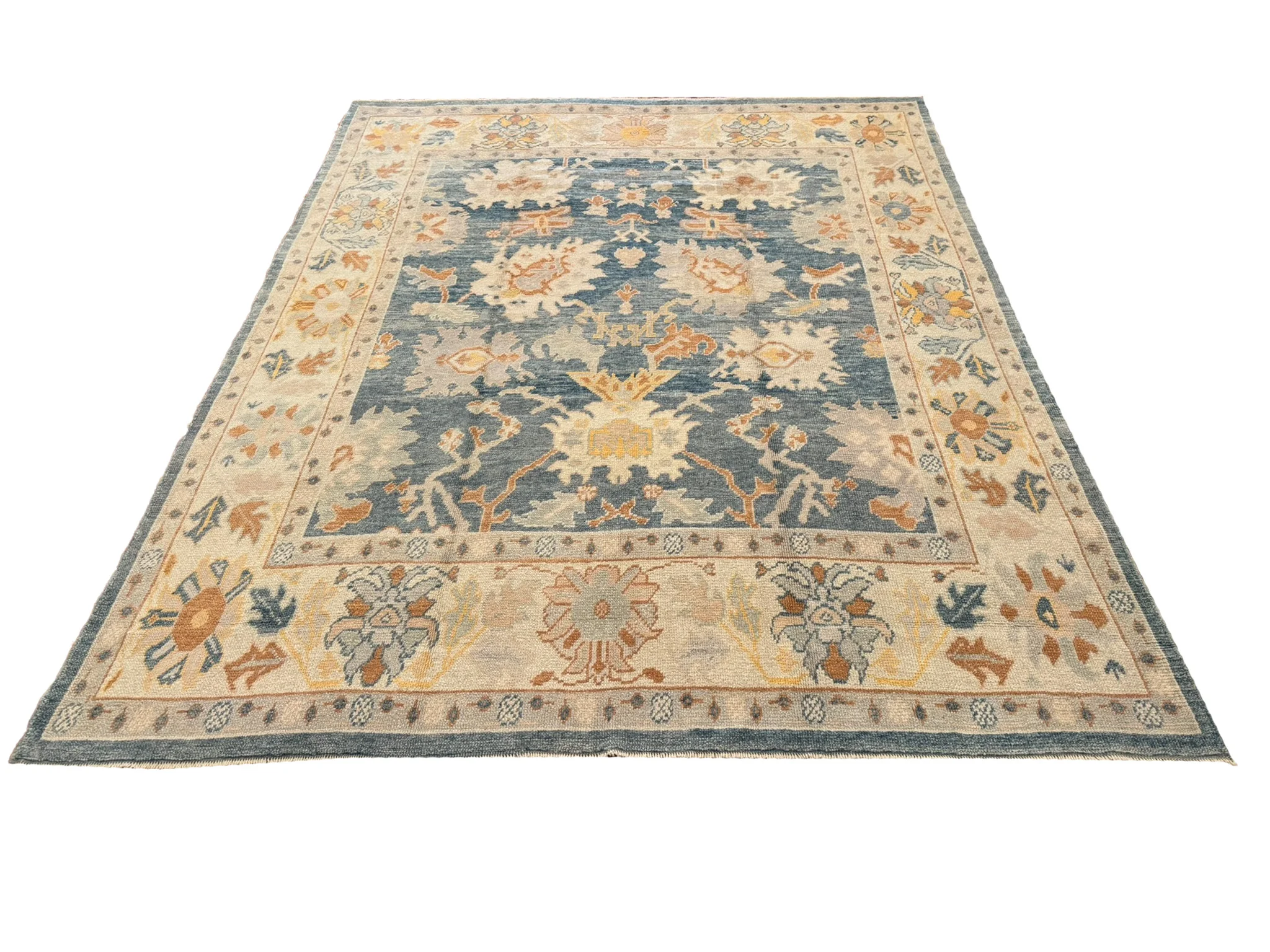 Oushak Rug | 8' x 9'5" - photo 2