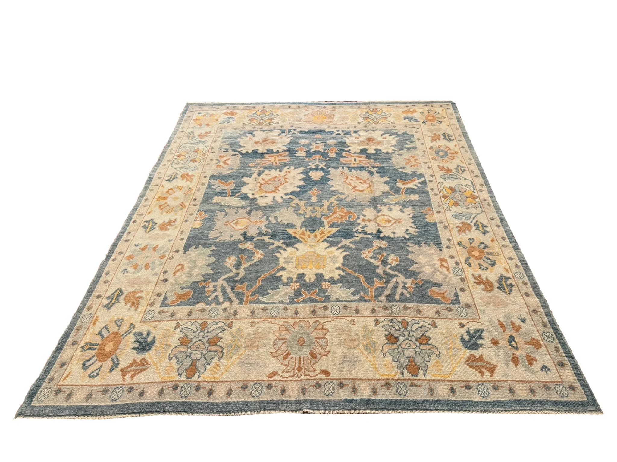 Oushak Rug | 8' x 9'5" - photo 3