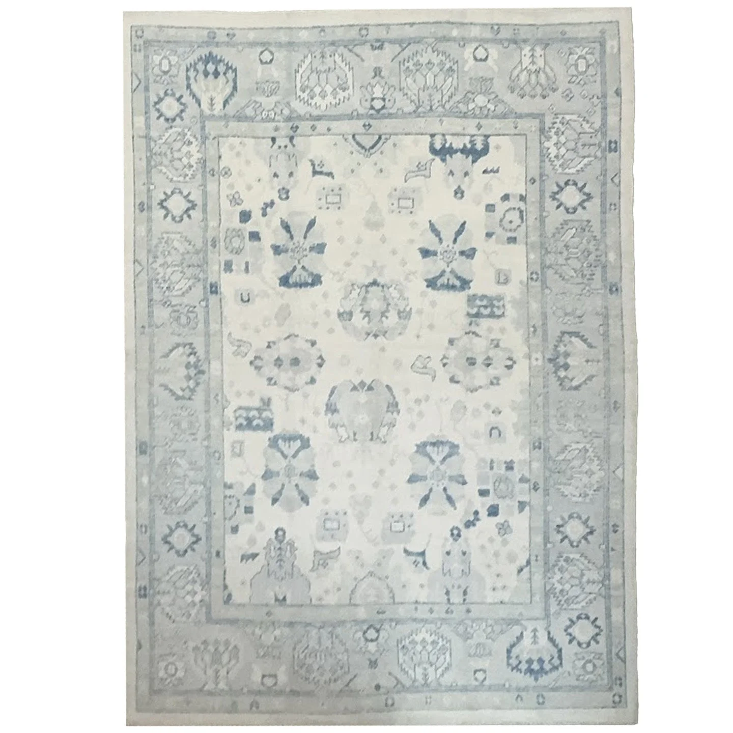 Oushak Rug | 9'1" X 12'5"