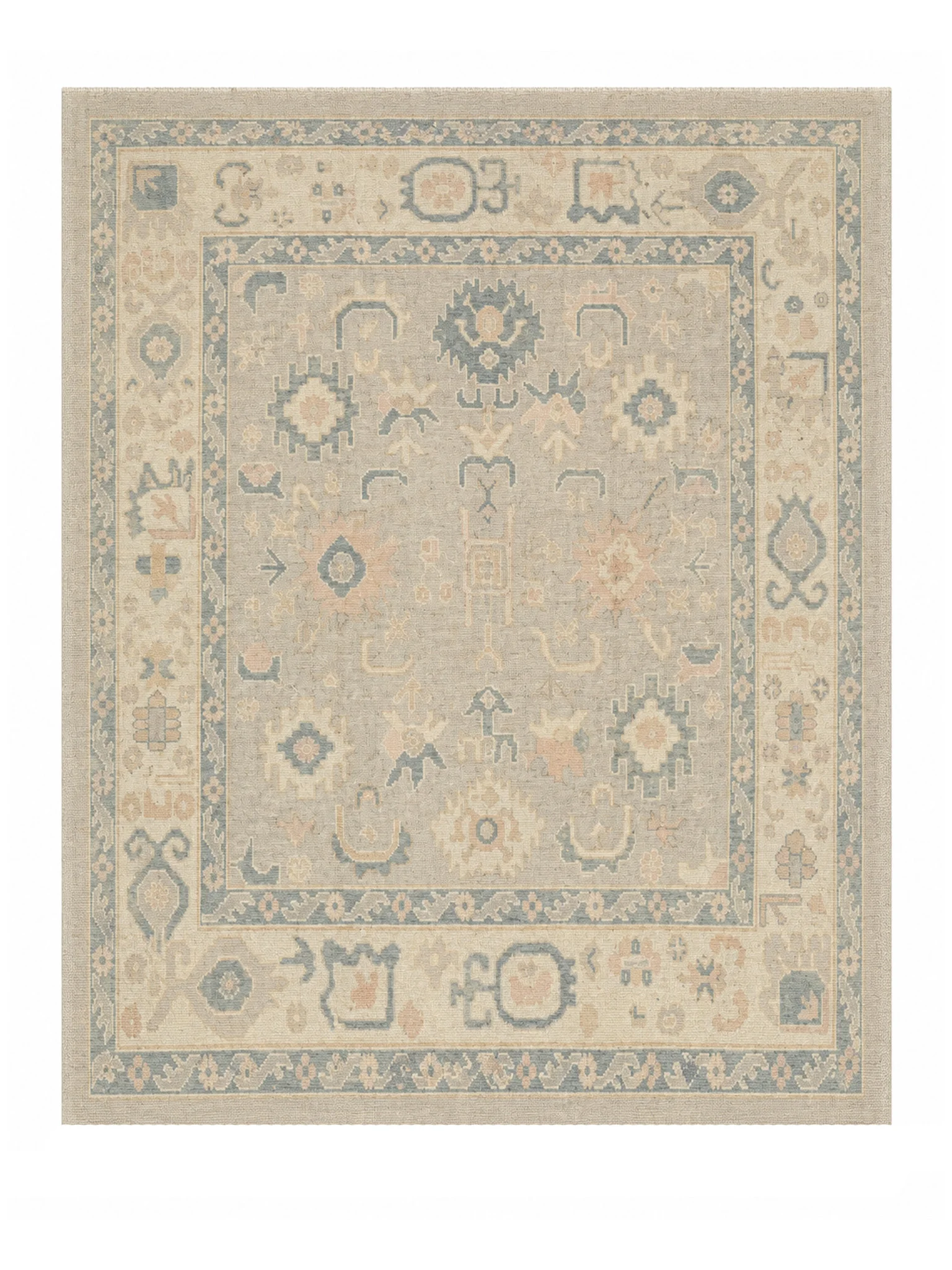 Oushak Rug | 7'11" x 10'3"