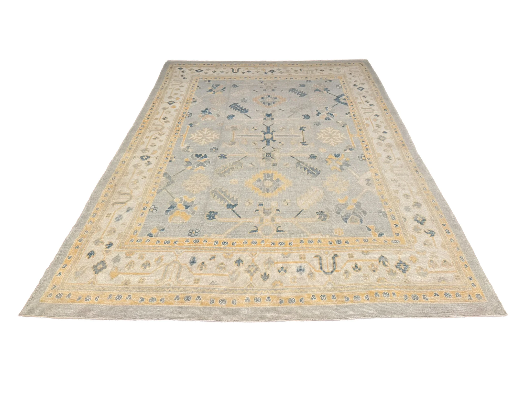 Oushak Rug | 8'11" x 12'7" - photo 2
