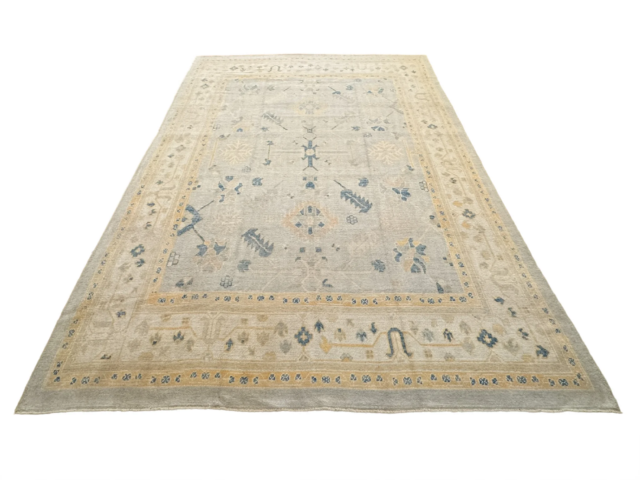 Oushak Rug | 8'11" x 12'7" - photo 3