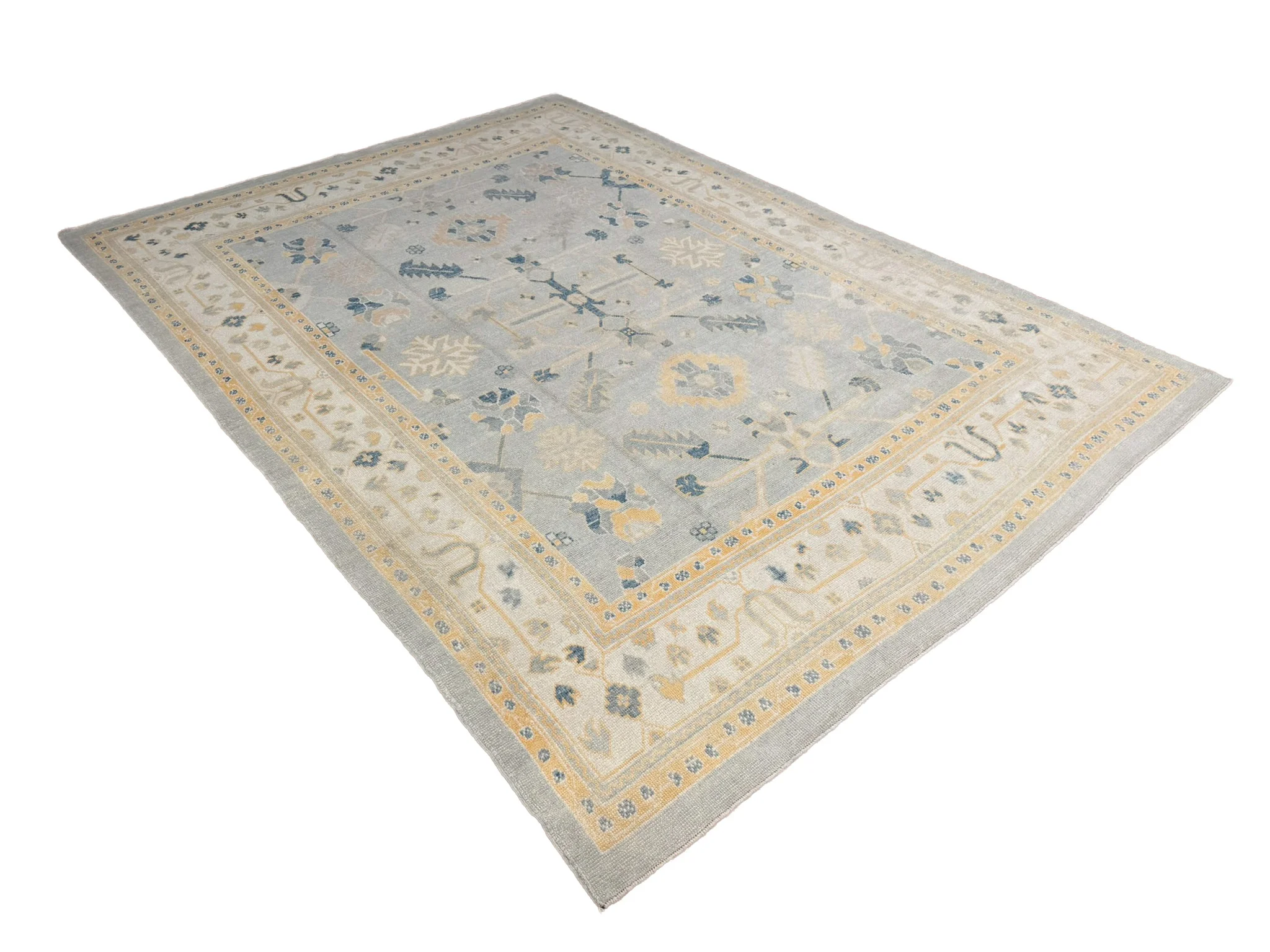 Oushak Rug | 8'11" x 12'7" - photo 4