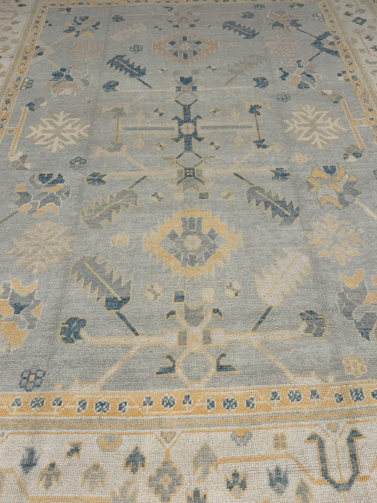Oushak Rug | 8'11" x 12'7" - photo 5