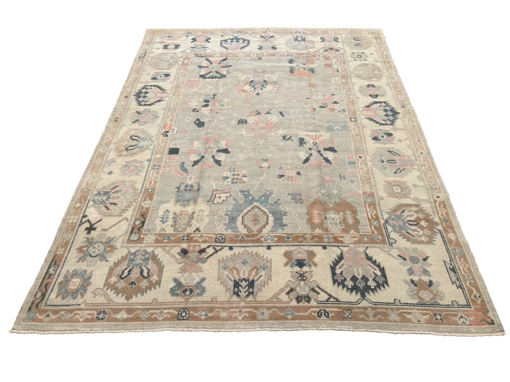 Oushak Rug | 7'7" x 9'11" - photo 3