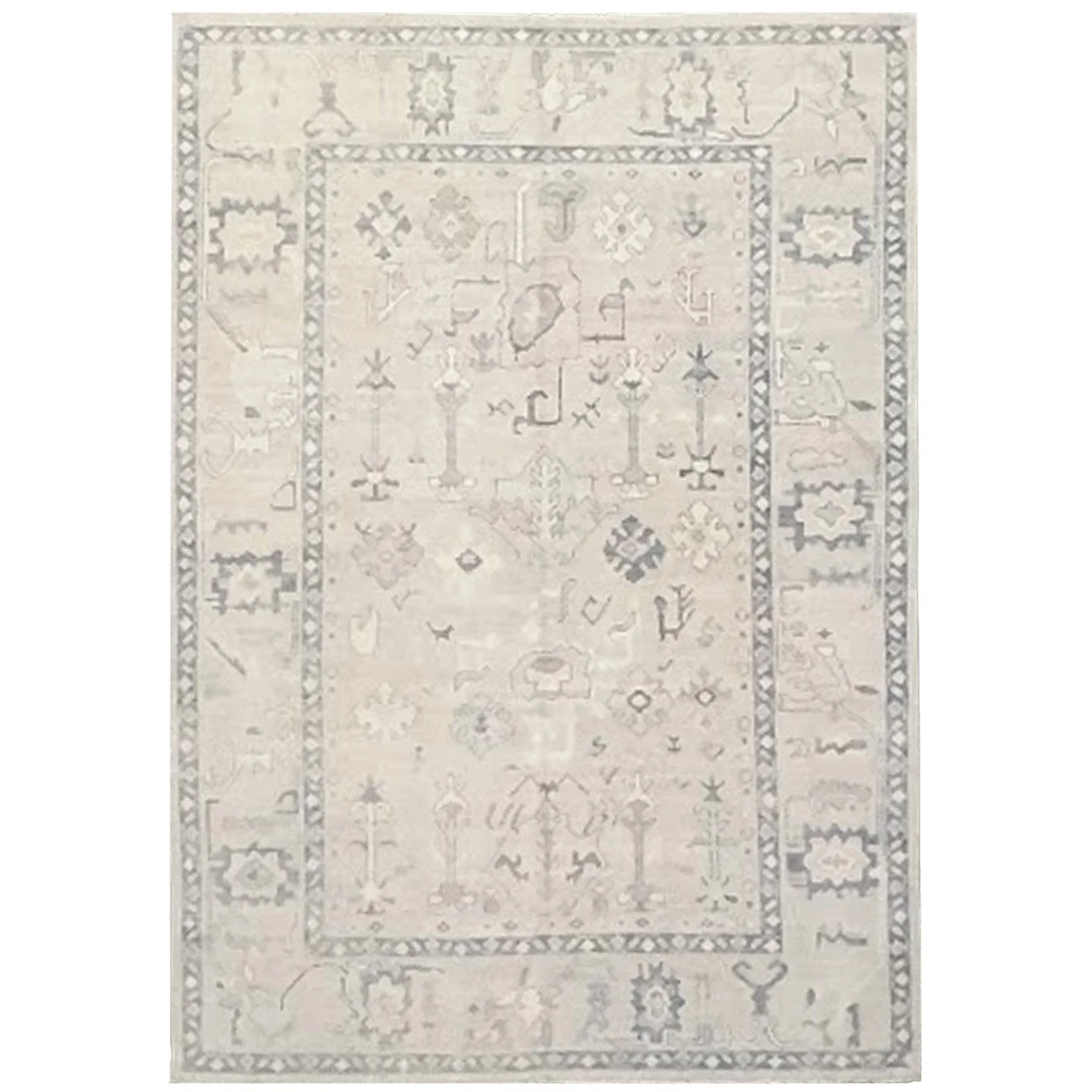 Oushak Rug | 6'2" X 8'9"