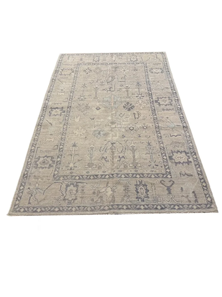 Oushak Rug | 6'2" X 8'9" - photo 3