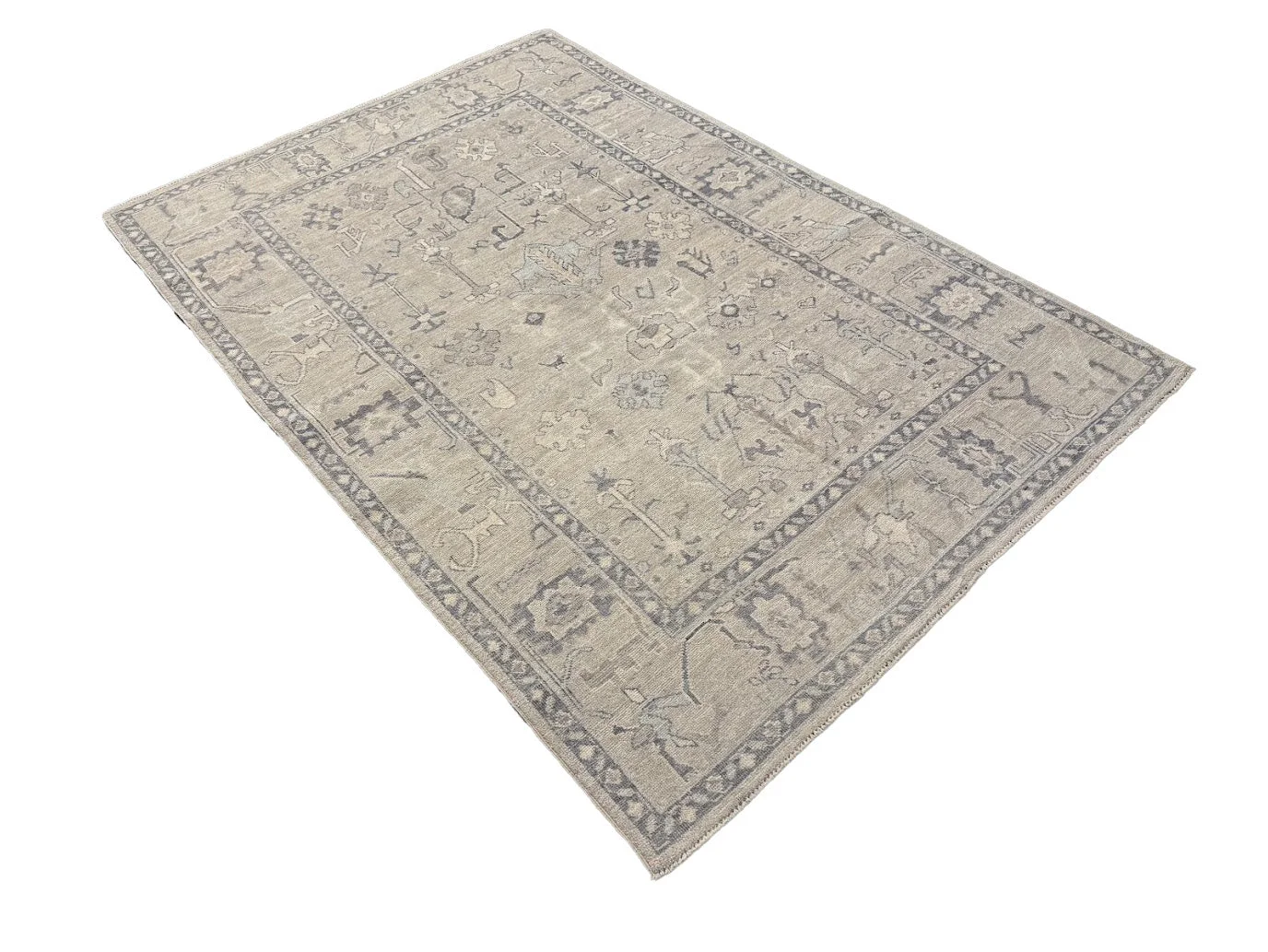Oushak Rug | 6'2" X 8'9" - photo 4
