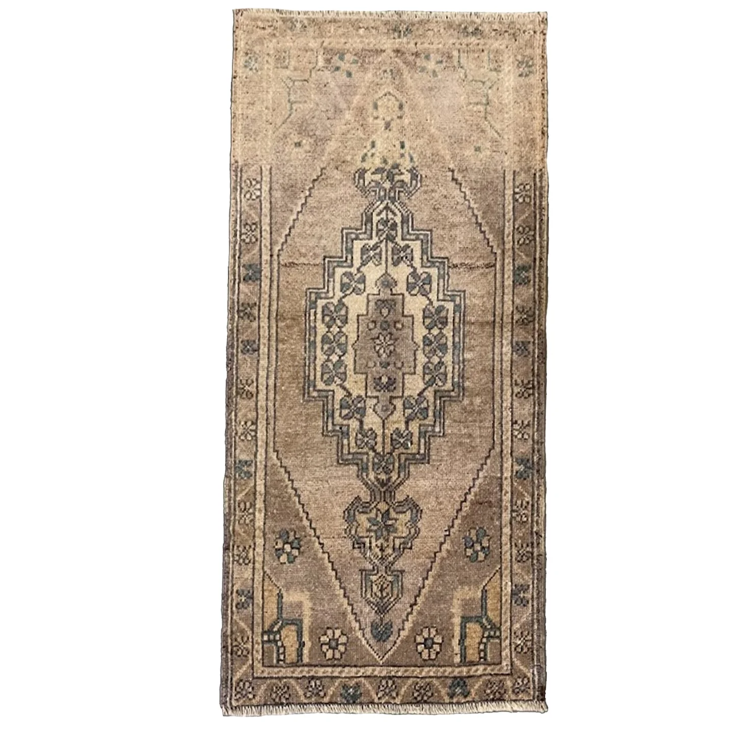 Vintage Turkish Rug | 1'10" X 3'6"