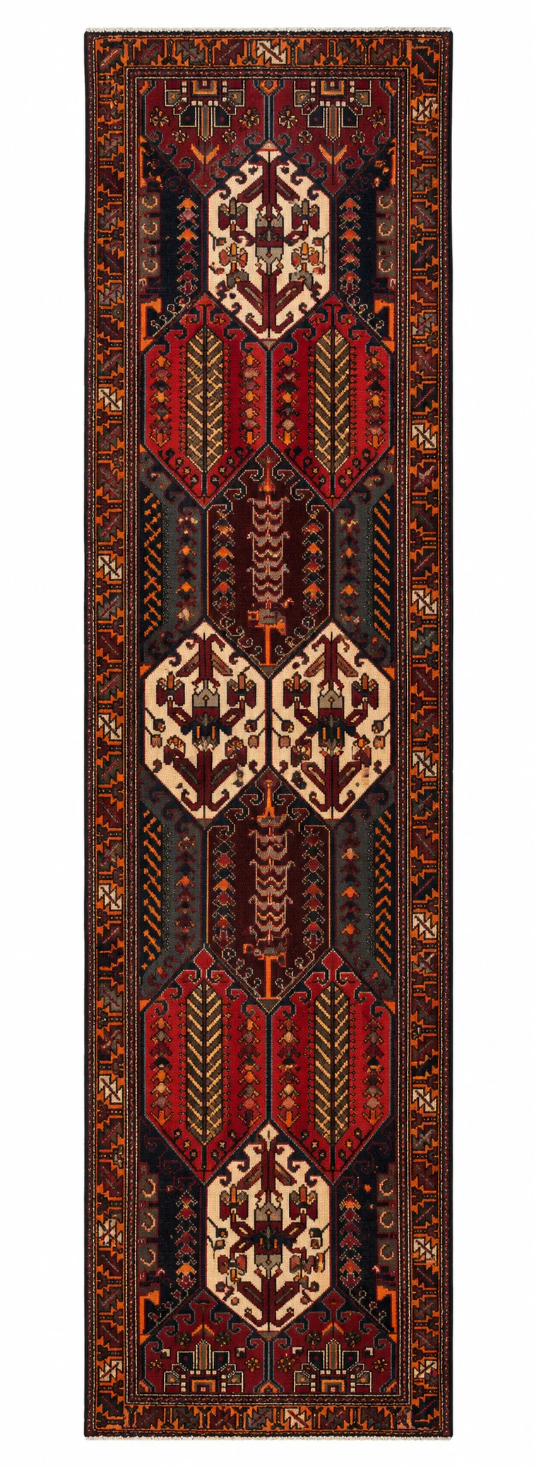 Bakhtiari Runner | 3'4" x 9'2"
