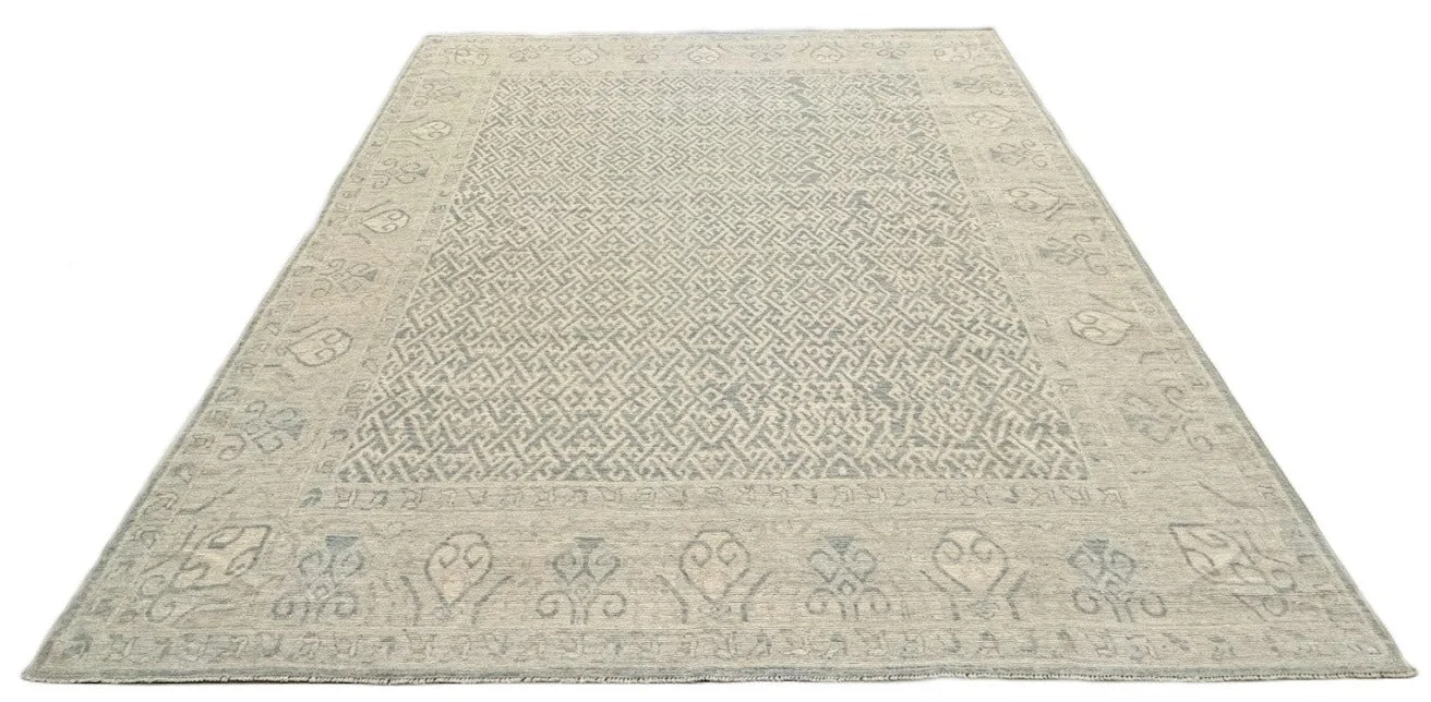 Oushak Rug | 9'8" X 10'8" - photo 3
