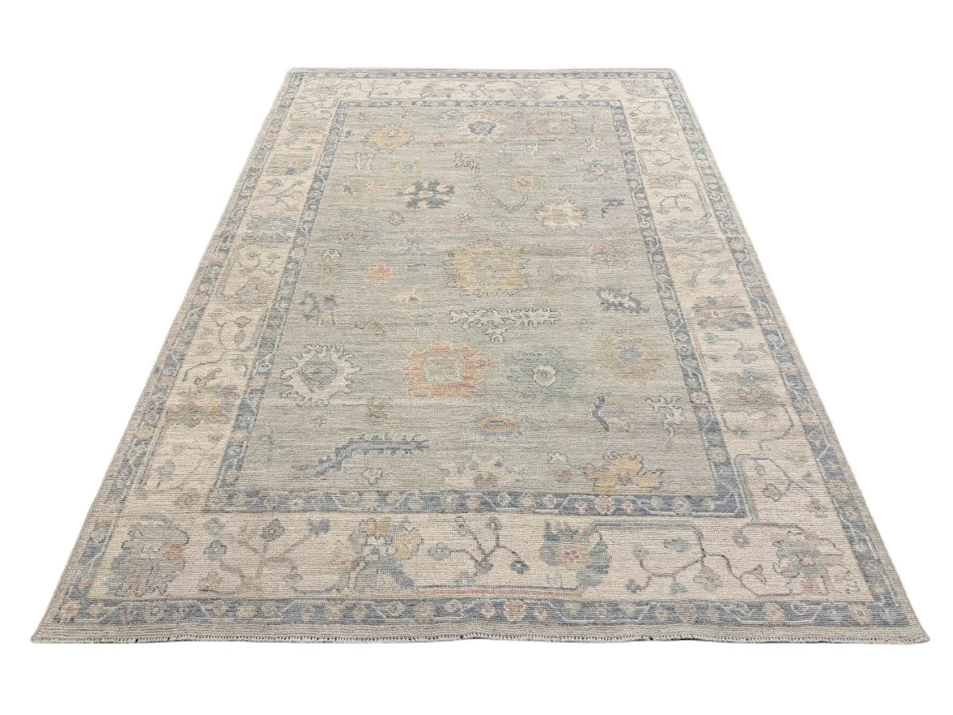 Oushak Rug | 6'3" X 9' - photo 3