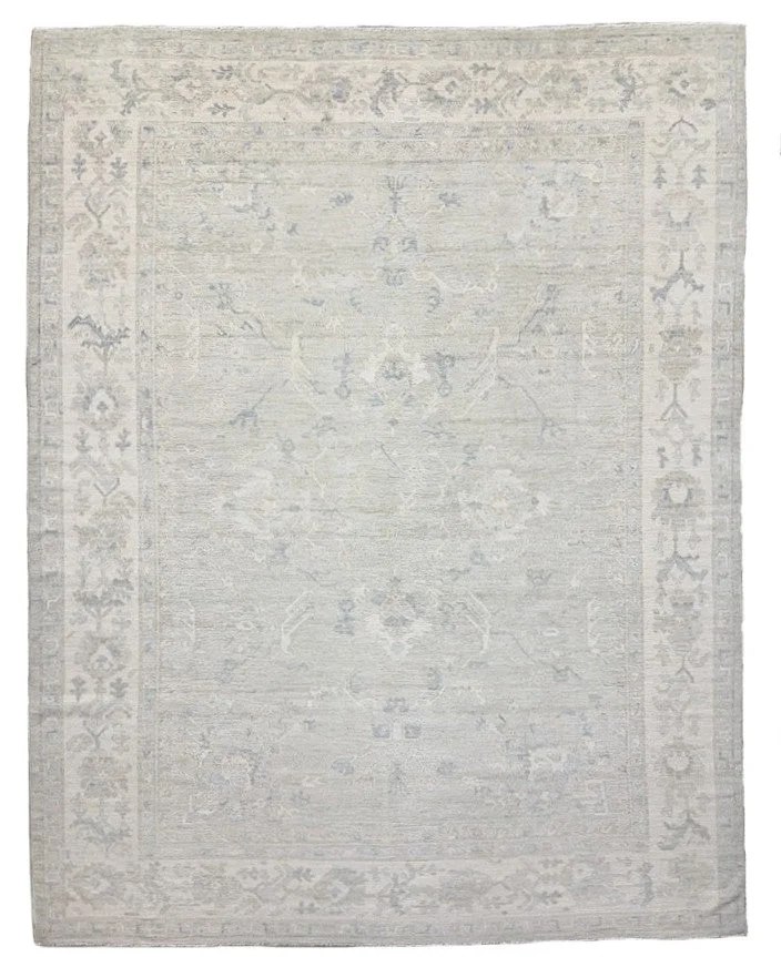 Oushak Rug | 8'11" X 11'9"