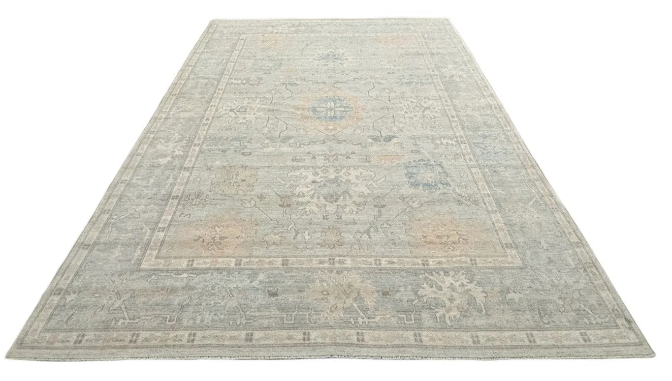 Oushak Rug | 8'11" X 11'9" - photo 3