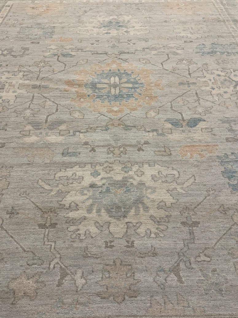 Oushak Rug | 8'11" X 11'9" - photo 10