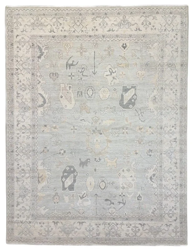 Oushak Rug | 9'3" X 12'