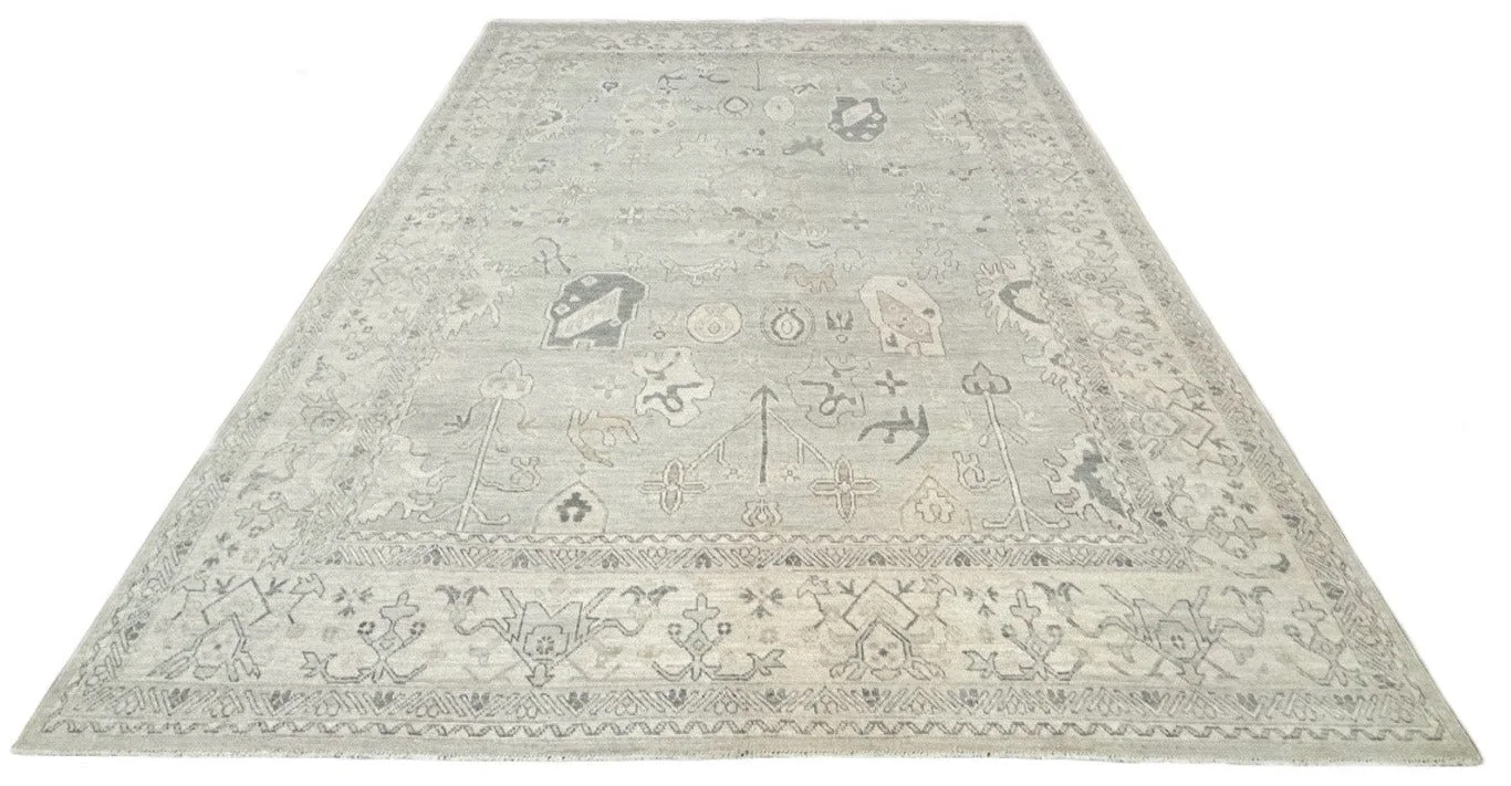 Oushak Rug | 9'3" X 12' - photo 3