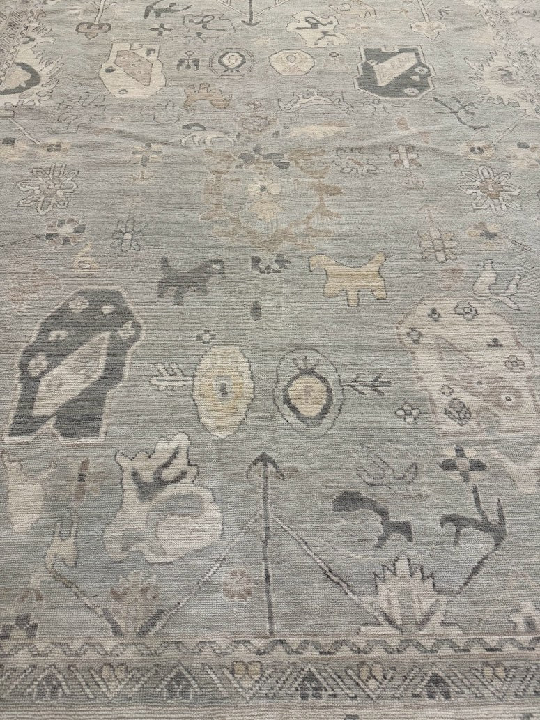 Oushak Rug | 9'3" X 12' - photo 10