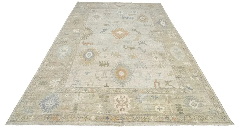 Oushak Rug | 10' x 13'10" - photo 3