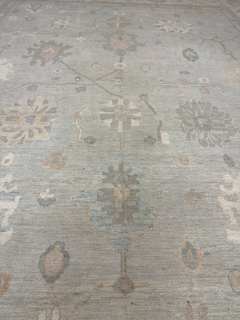 Oushak Rug | 11'10" X 14'7" - photo 9