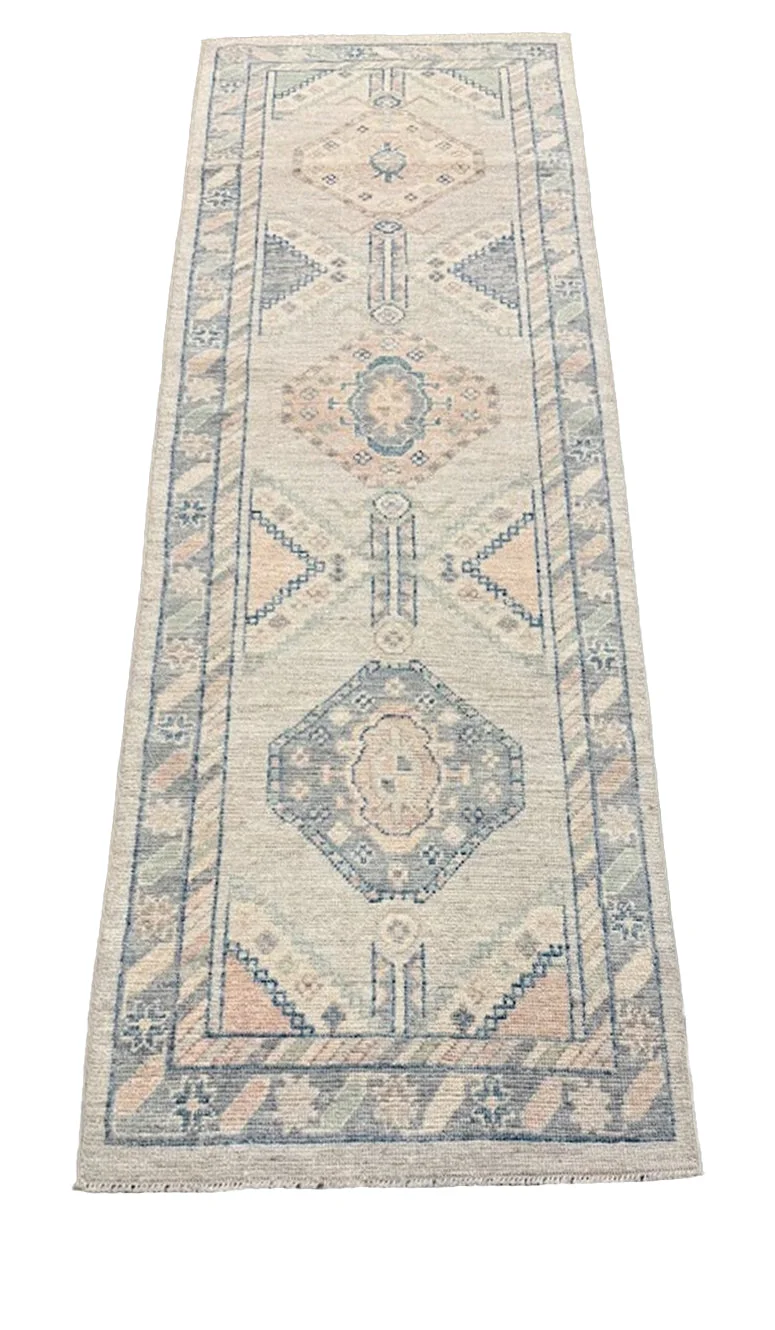 Oushak Runner | 2'8" X 8'2" - photo 2
