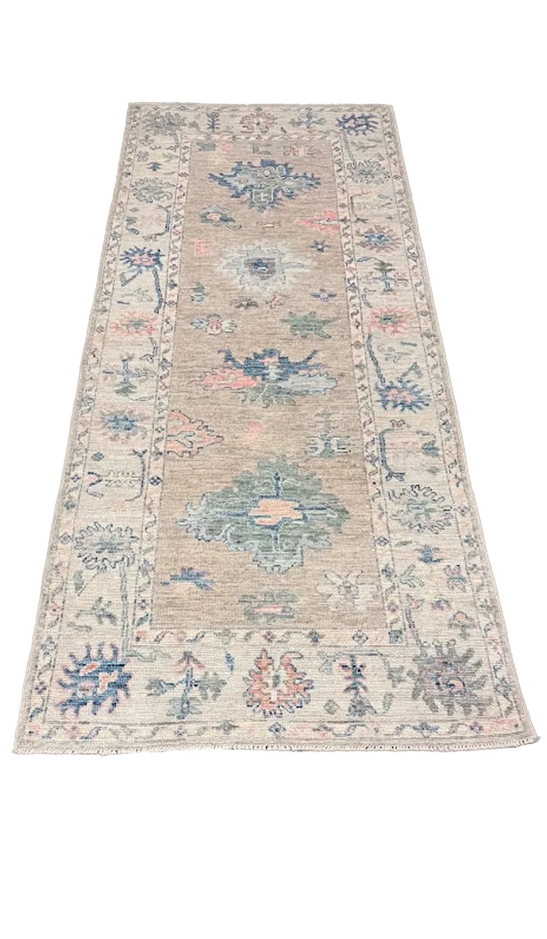 Oushak Runner | 3'2" X 8'3" - photo 3