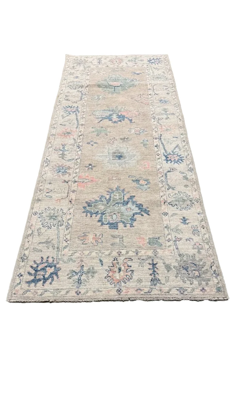 Oushak Runner | 3'2" X 8'3" - photo 2