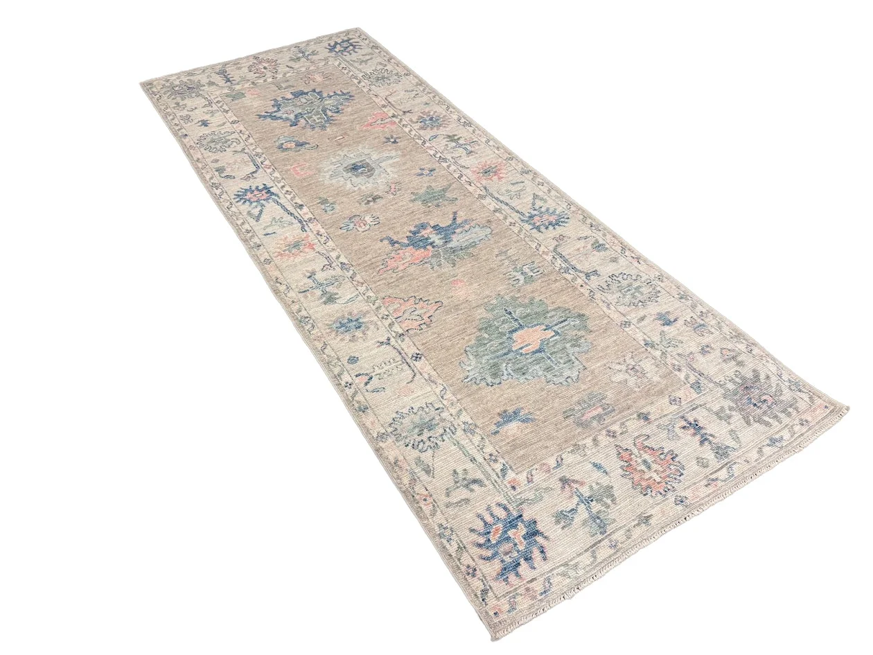 Oushak Runner | 3'2" X 8'3" - photo 4