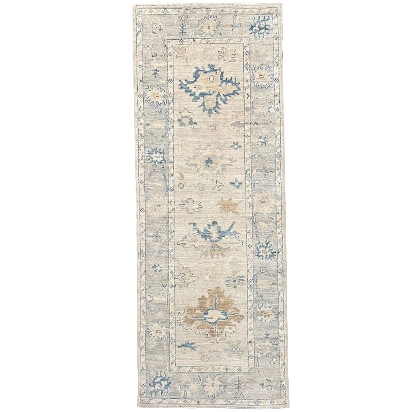 Oushak Rug | 3'4" X 8'