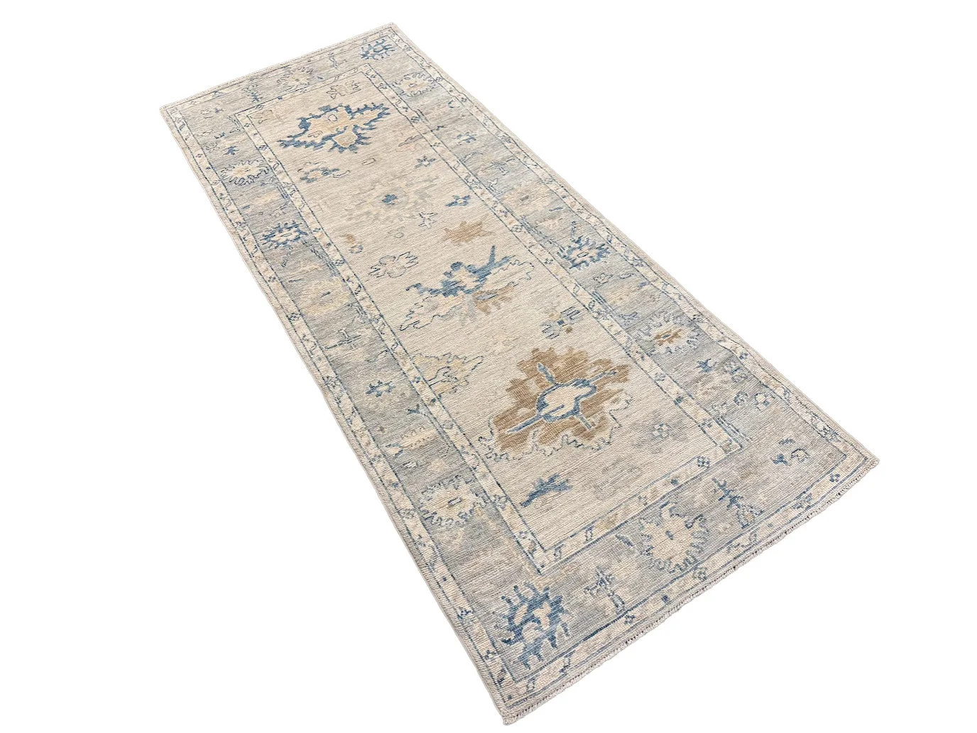 Oushak Rug | 3'4" X 8' - photo 4
