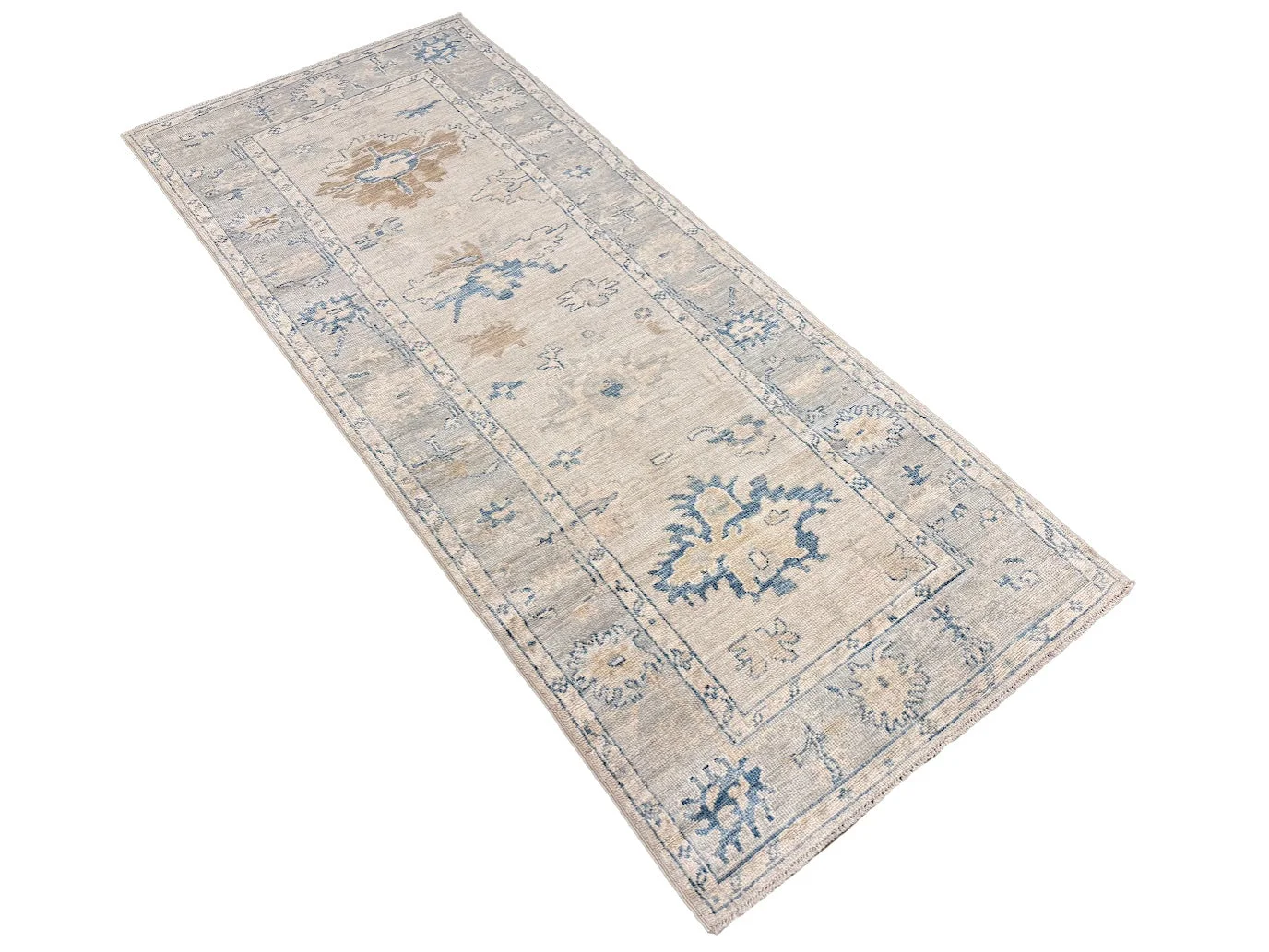 Oushak Rug | 3'4" X 8' - photo 5