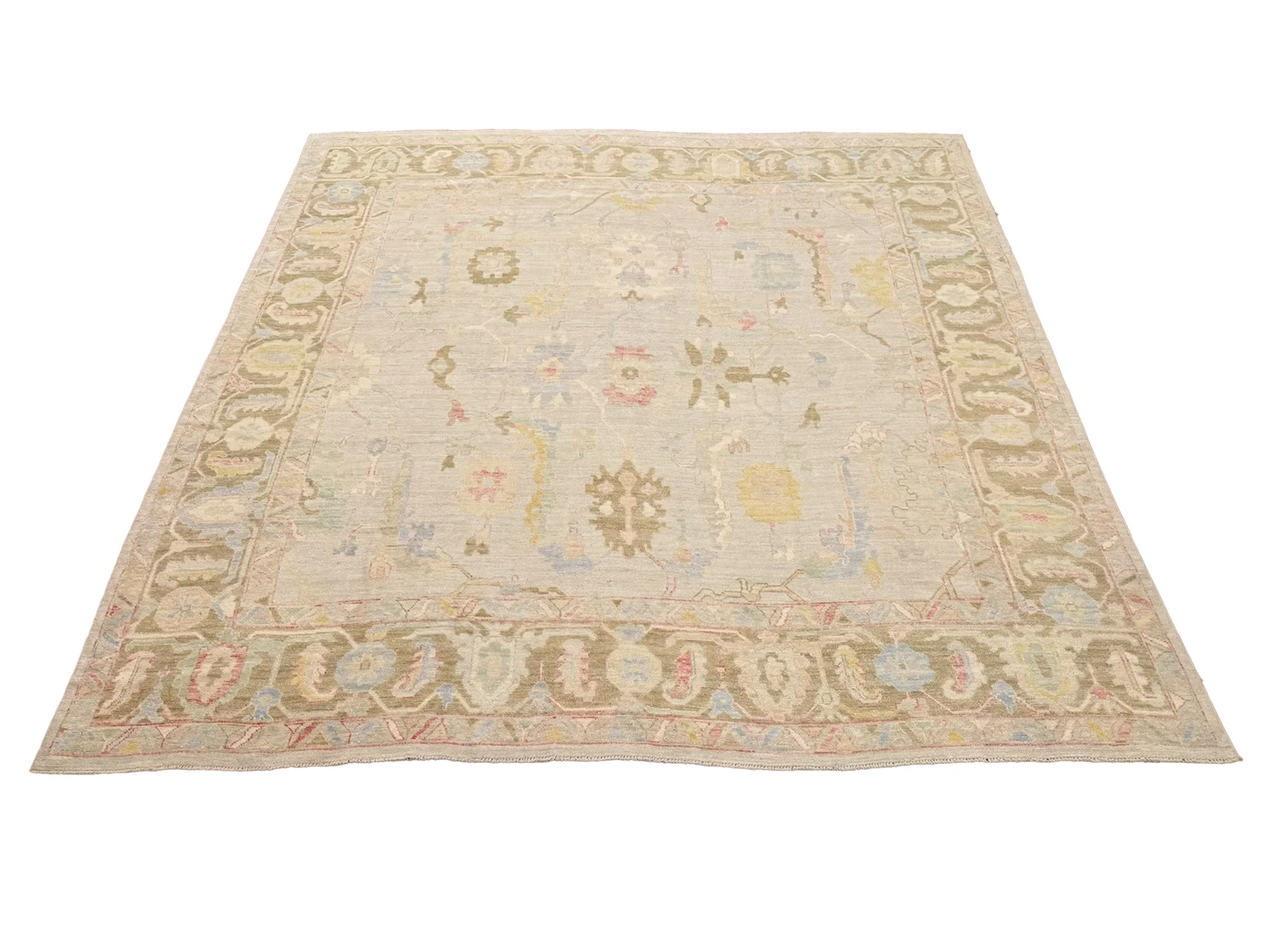 Oushak Rug | 10'1" x 10'2" - photo 3