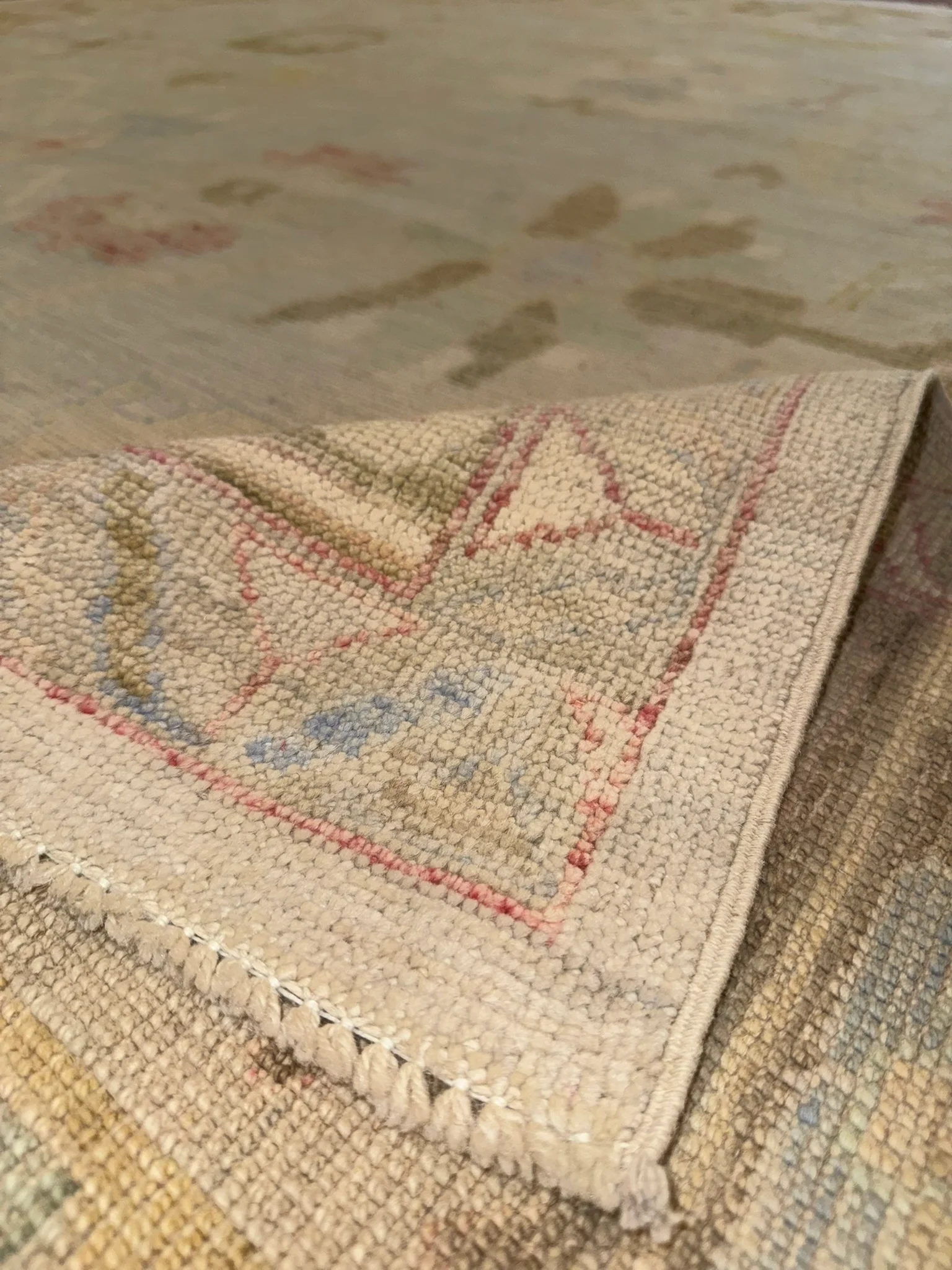 Oushak Rug | 10'1" x 10'2" - photo 9