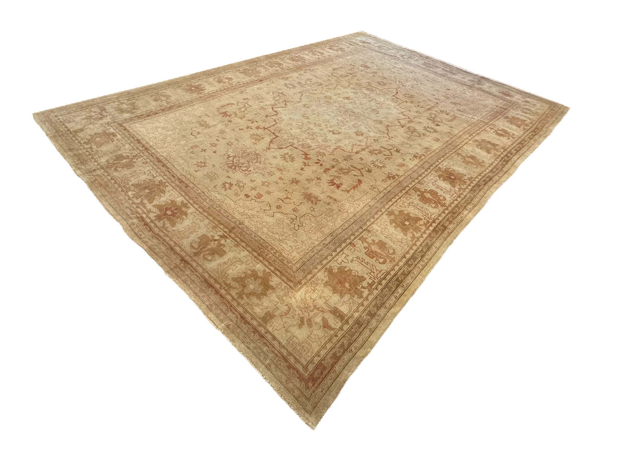 Antique Oushak Rug | 12'3" x 16'5" - photo 5